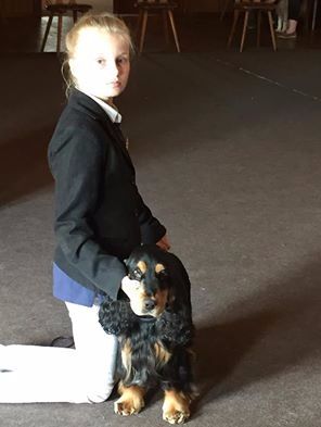 Andrea i junior handling med Otto