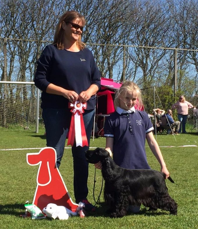 Andrea vinder af Barn & Hund i FDA i Stepping